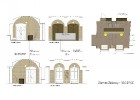 Návrh interiérů do provozní budovy u zámku Žinkovy